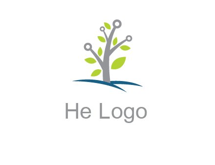 tree logo for science and development
