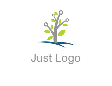 tree logo for science and development