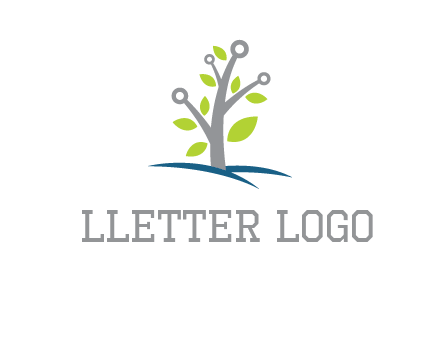 tree logo for science and development