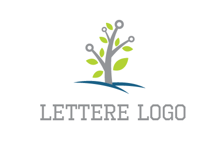 tree logo for science and development