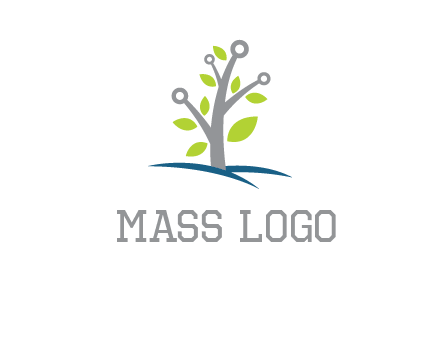 tree logo for science and development