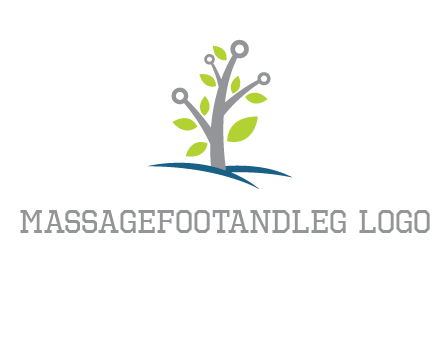 tree logo for science and development