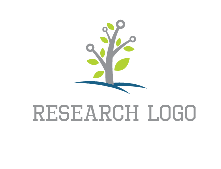 tree logo for science and development