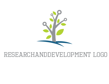 tree logo for science and development