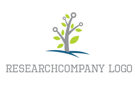 tree logo for science and development