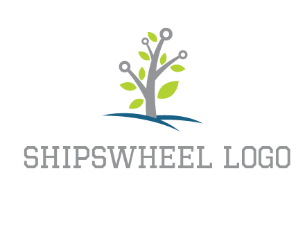 tree logo for science and development