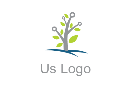 tree logo for science and development