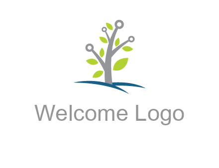 tree logo for science and development