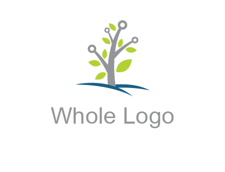 tree logo for science and development