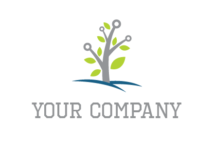 tree logo for science and development