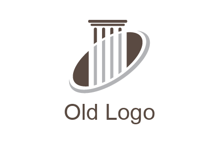 pillar op column inside a circle