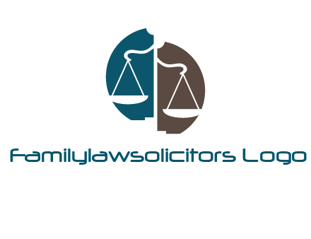 justice symbol with a scale