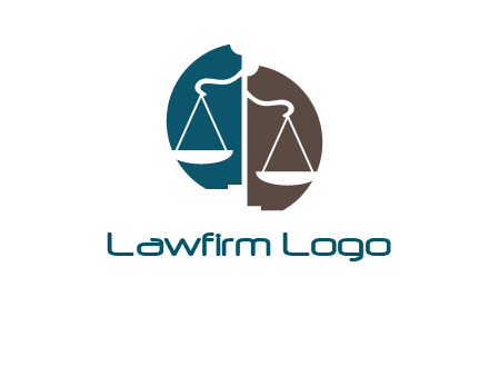 justice symbol with a scale