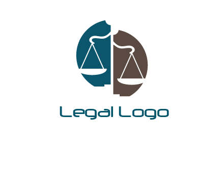 justice symbol with a scale