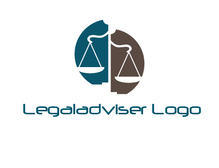 justice symbol with a scale