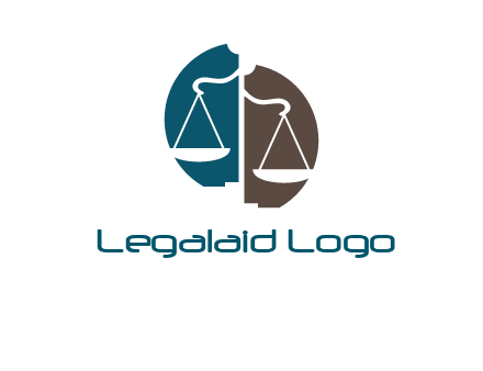 justice symbol with a scale