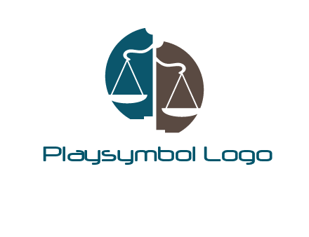 justice symbol with a scale