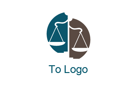 justice symbol with a scale