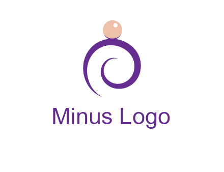 pearl ring jewelry logo
