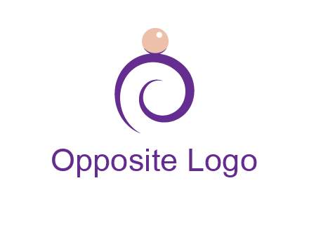pearl ring jewelry logo