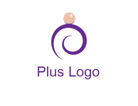 pearl ring jewelry logo