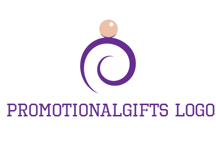 pearl ring jewelry logo