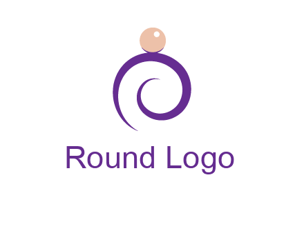 pearl ring jewelry logo