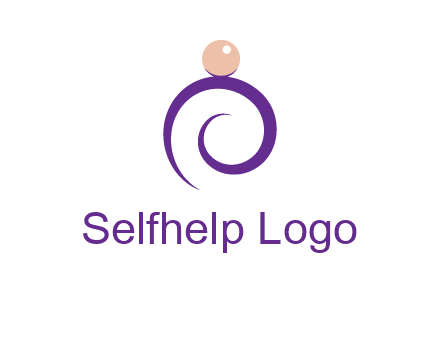 pearl ring jewelry logo