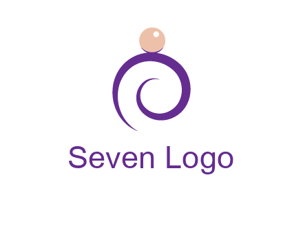 pearl ring jewelry logo