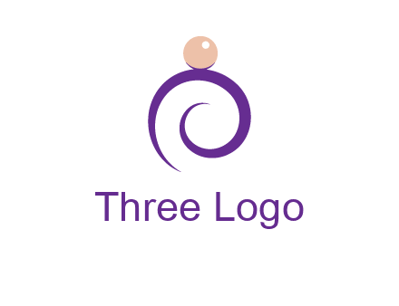 pearl ring jewelry logo