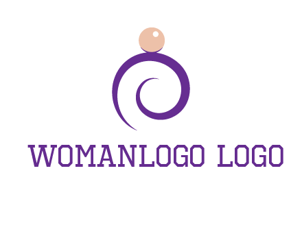 pearl ring jewelry logo