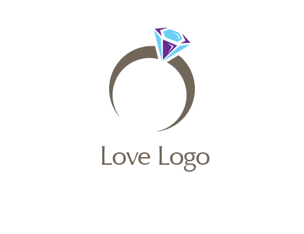 diamond ring logo