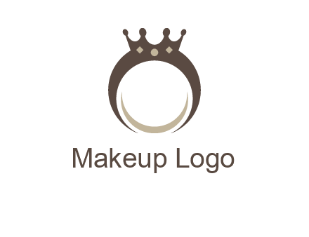 ring with a crown mounting logo