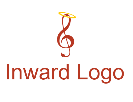 music note with a halo logo