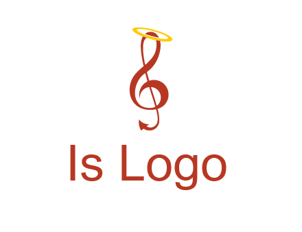 music note with a halo logo