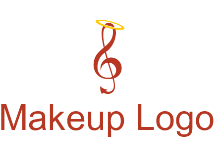 music note with a halo logo