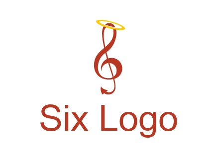 music note with a halo logo