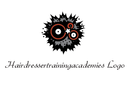 music logo with vinyls
