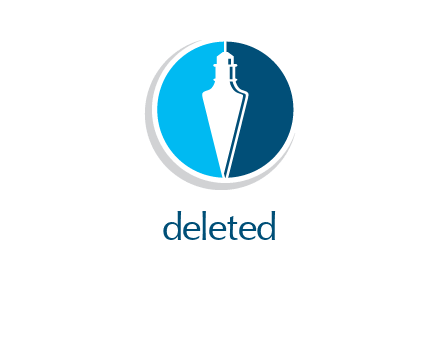 spear head in a circle logo