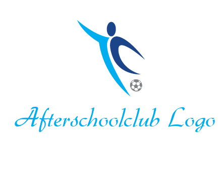 soccer player logo