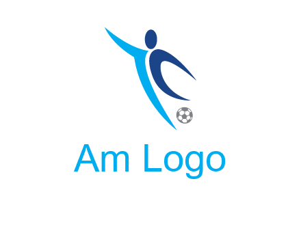 soccer player logo