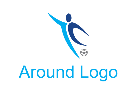 soccer player logo