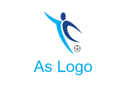 soccer player logo