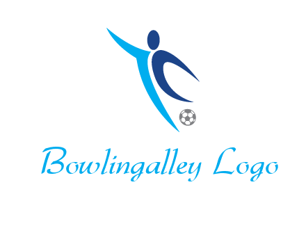 soccer player logo