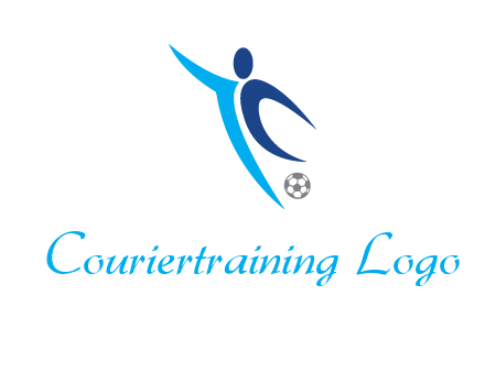 soccer player logo