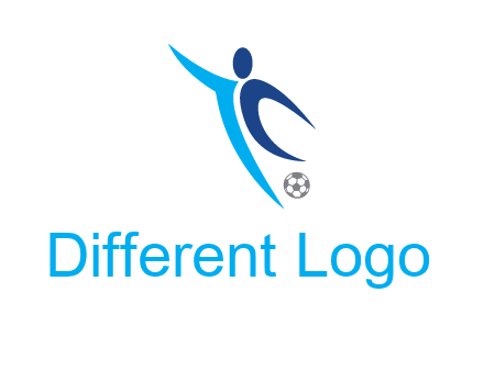 soccer player logo