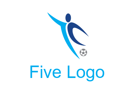 soccer player logo