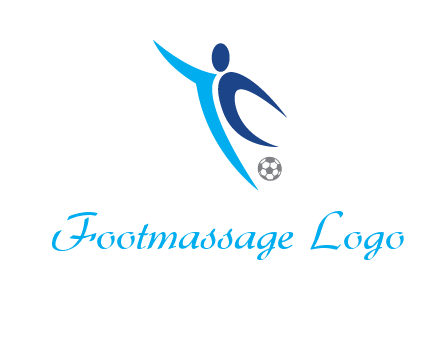 soccer player logo