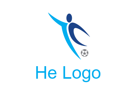 soccer player logo