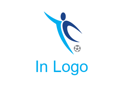 soccer player logo